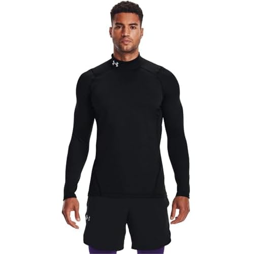 Under Armour Mens ColdGear Armour Fitted Mock