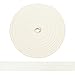 SUPERFINDINGS Nastro in Sbieco in Cotone da 22 m Nastro in Sbieco in Cotone Largo 20 mm Nastro in Sbieco Bianco Cremoso Nastro in Cotone per Grembiule Cucito Sartoria Artigianato
