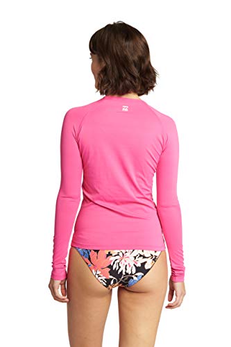 Rashguard Billabong manga larga mujer con tejido elástico resistente 4