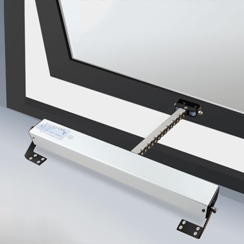 Abridor de ventanas automático con motor de cadena y control para respiraderos
