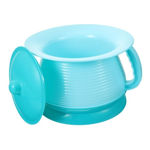 Abaodam Chamber Pot Lid Boys and Girls Urinal Sturdy Portable Urinal Non-Slip Handle Easy Cleaning Multi-use for Elderly Pregnant Women Boys and Girls for Travel Outdoor Activities