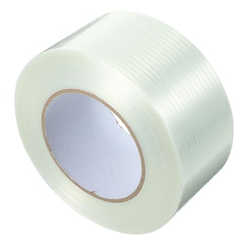 TEHAUX Fiberglass Mesh Tape Heavy Duty Invisible Tape for Tarp Repair Sealing Mounting Industrial Use