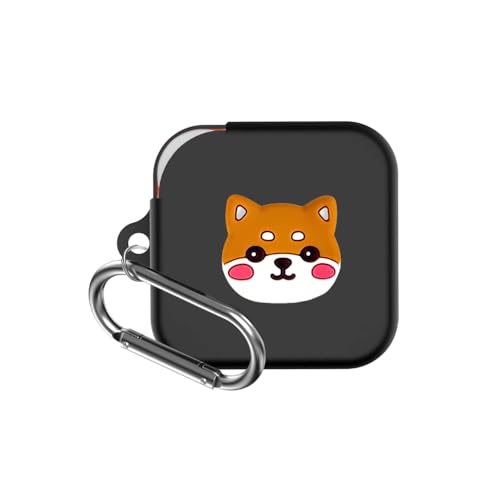 Image of SHISHVIKA Ultra Armor Silicone Case Cover Compatible for CMF by Nothing Buds Pro 2 / Buds 2 Plus /Buds 2 (Sticker Shiba, Cartoon)