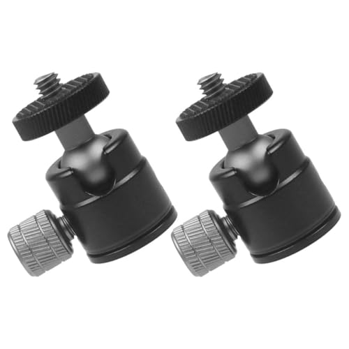 Cabezal de bola de rotación 360° de aleación duradera para soporte estable
