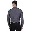Sparrow Outfit Men’s Cotton Blend Regular Fit Shirt | Casual Wear Formal Shirts for Men and Boys | Spread Collar Long Sleeve Button Down Shirt for Office Parties Special Occasions (Graphic Charcoal)