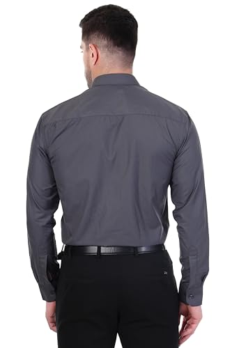 Sparrow-Outfit-Mens-Cotton-Blend-Regular-Fit-Shirt-Casual-Wear-Formal-Shirts-for-Men-and-Boys-Spread-Collar-Long-Sleeve-Button-Down-Shirt-for-Office-Parties-Special-Occasions-Graphic-Charcoal Sparrow Outfit Men’s Cotton Blend Regular Fit Shirt | Casual Wear Formal Shirts for Men and Boys | Spread Collar Long Sleeve Button Down Shirt for Office Parties Special Occasions (Graphic Charcoal)