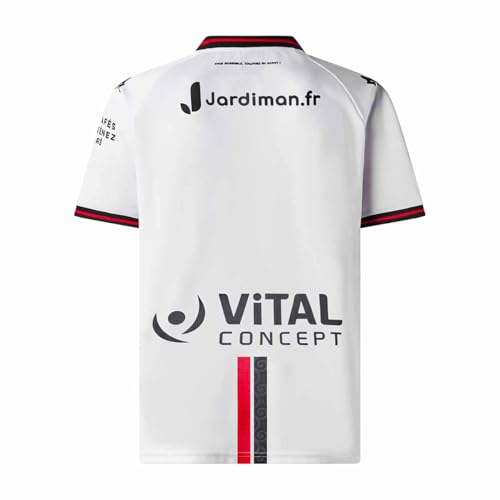 Maillot Guingamp Act Kappa Anti Transpiration Blanc - 3