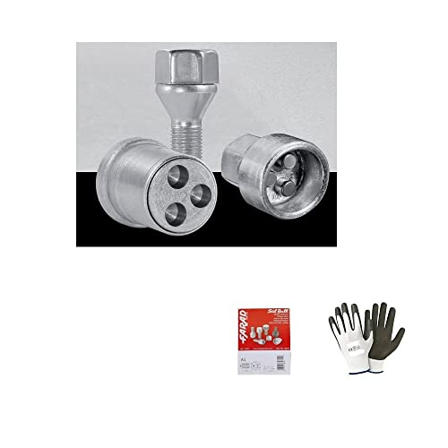 Bulloni Antifurto Ruote Per SMART Fortwo/Forfour - Sicurezza Per Cerchi In Lega, Set Completo