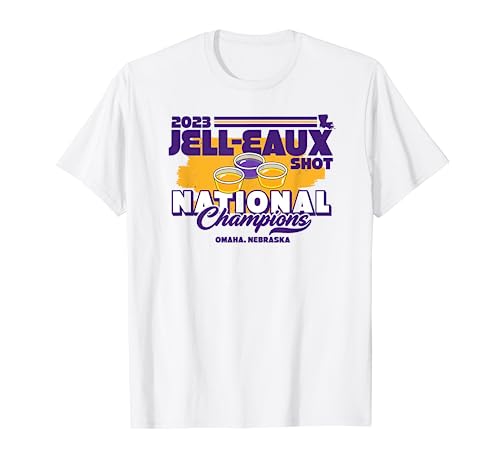 Nazionale Jelleaux Shot Champions Divertente Maglietta