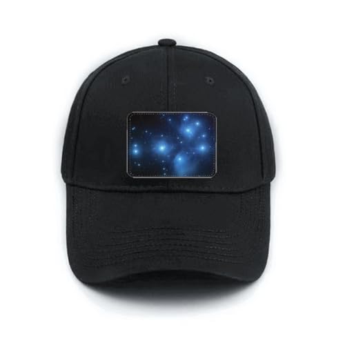 Casquette de baseball classique art déco chapeau bleu réglable imprimé