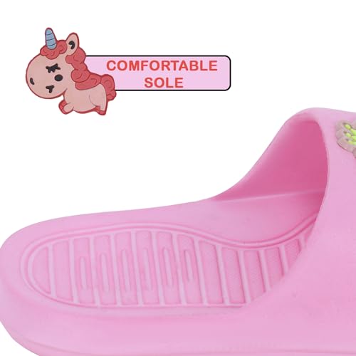 Image of DOCTOR EXTRA SOFT Unisex-Child Kids Rainy Monsoon Flip-Flop Sliders Soft Comfortable Indoor Outdoor Slippers Stylish Non-Slip Slide Home Casual Cool Cartoon Cute House Chappals For Boys & Girls