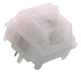 Phynikeys First Encounter 42g Linear Pre-Lubed RGB SMD Switches - HiFi-Sound Mechanical Keyboard Switches for Gaming & Office, Hot-Swappable 110 PCS
