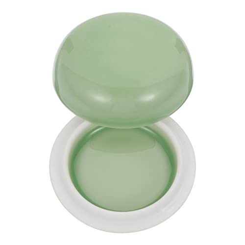 NUOBESTY 1 Caja de Porcelana de Estilo Antiguo para Accesorios de Caligrafía Contenedor de Pasta de Tinta de 6 Cm