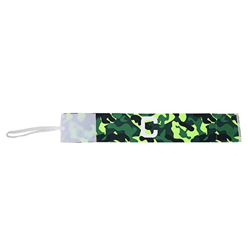 Player Bands, Durable Nylon Soccer Armband Adjustable Captain Bands for Outdoor Team Sports Groups(Green) - Thumbnail 7