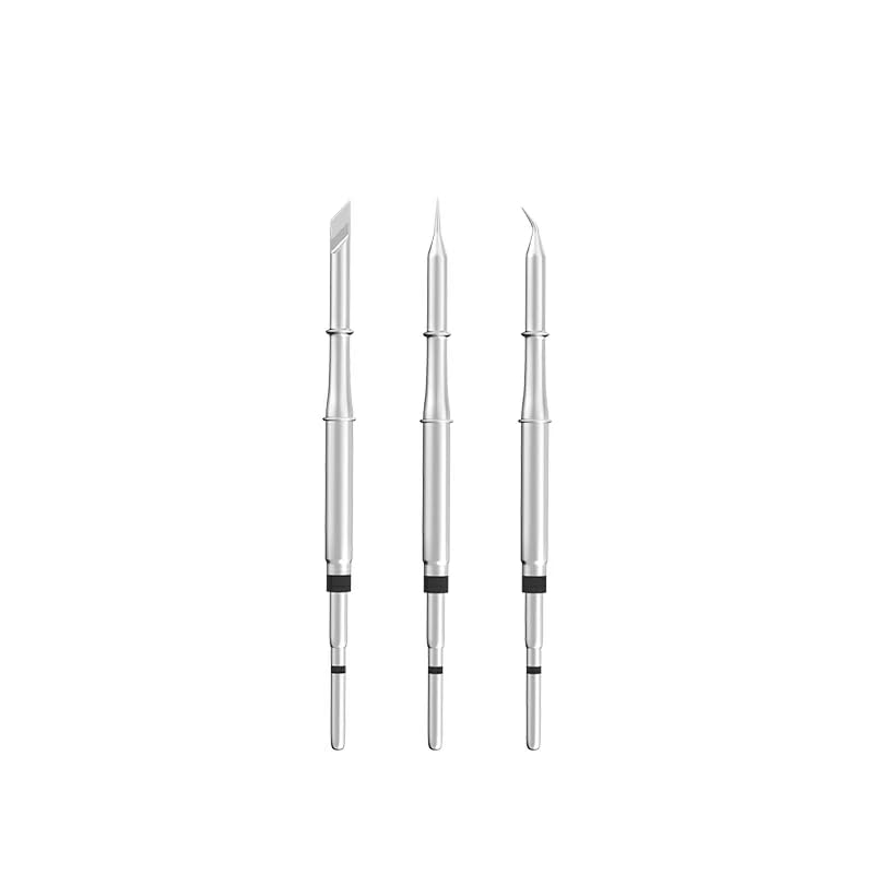 C115 Soldering Iron Tips Include K/S/I for Precision Soldering Rework of Mobile Repair