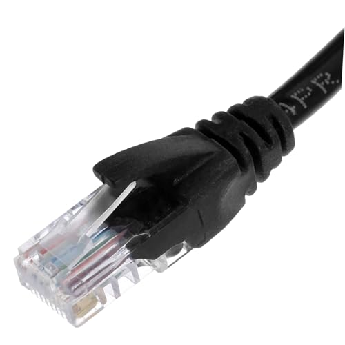 Cable Ethernet Cat6 Housoutil 10 m Negro miniatura 7