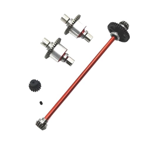 Arbre de transmission central Wltoys A959 A979, engrenage 17T 38T métal upgrade