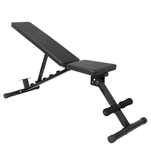 F2C Adjustable Weight Bench Foldable Utility Bench Incline Decline Multifunction Strength Training Full Body Home Gym Fitness Workout Exercise