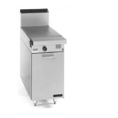Garland M6S Master Series Heavy Duty 17" Gas Range "Add-A-Unit" with Even Heat Hot Top, Steel Plate & Storage Base