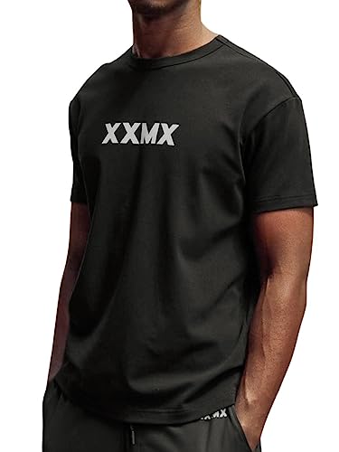 [XEXYMIX] MENS �[�N�V�B�~�b�N�X �����Y �g�b�v�X ���� T�V���c �����Y XMMST01H2 2XL �u���b�N