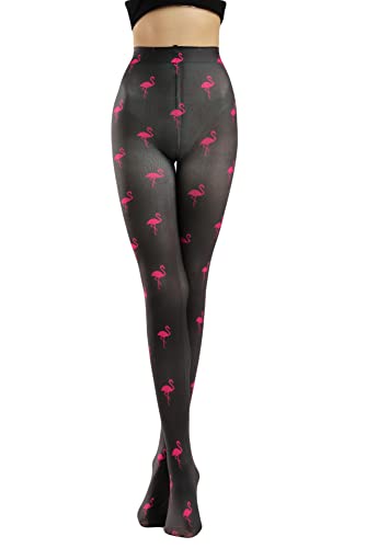 Image of Sahabowi Women's Sheer Tights, Digital Print Designs Stockings