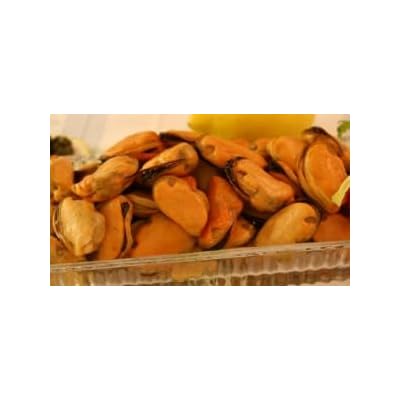 Grindstone Neck of Maine Smoked Mussels, Cold Water, 5 lb, Rope Grown, Cherry-Blend Hardwood Smoked
