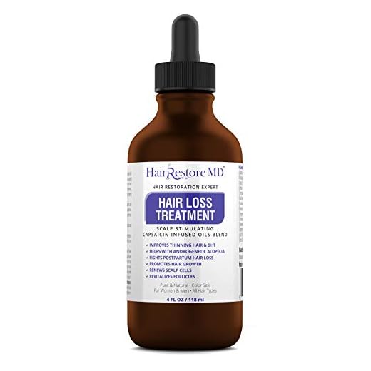 HAIR LOSS TREATMENT. DHT BLOCKER OIL, Cayenne Hair Treatment Oil, Hair Serum, Hair Growth Treatment, Hair Regrowth of Thinning Hair - Promotes Hair Growth, Stops Hair Loss, Thinning, Balding