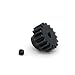 Produktbild Ba30DEllylelly Metallmotor Ritzel 17T 0088 3,175 mm Loch für WLtoys 12428 12423 1/12 RC Car Crawler Truck Upgrade Teile Zubehör