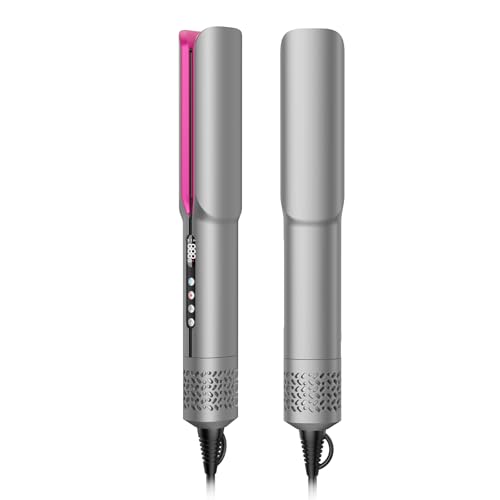 slopehill 2-in-1 Hair Straightener and Blow Dryer, Professional Flat Iron with High-Speed Airflow Technology for Straight, Smooth Hair