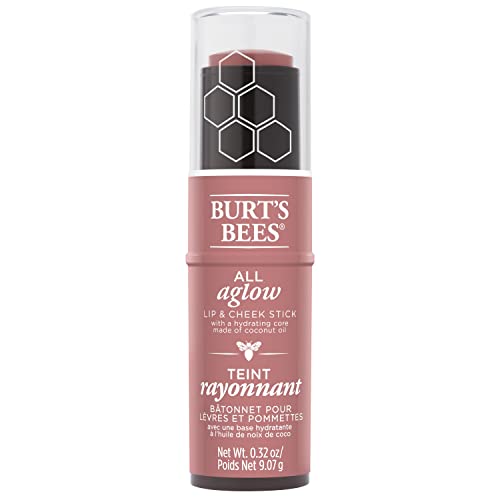 Burts Bees 100% Natural All Aglow Lip & Cheek Stick, Suez Sands - 1 Tube - image 2