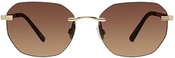 PRIVE REVAUX Mens Track Star/S Round Sunglasses