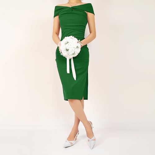 AUMOTED Women Low Heel Pumps Slingback Heels Elegant Pointed Toe 2.5 Inch Heels with Rhinestone Dressy Pumps4