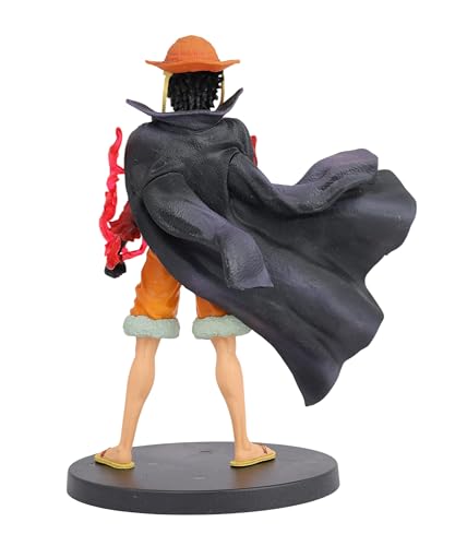 Image of Daiyamondo Premium Anime Action Figure- Unlease The Power of Highly Detailed Collectible with Dynamic Pose (Red Black Stand Luffy)