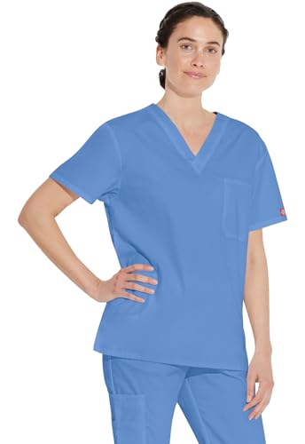 Dickies EDS Signature Men & Women Scrubs Top Tuckable V-Neck 83706