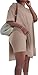 AXOSY Women Plus Size 2 Piece Outfits Short Sleeve Tunic Tops and Skinny Biker Shorts Sets Tracksuits Brown,XX-Large