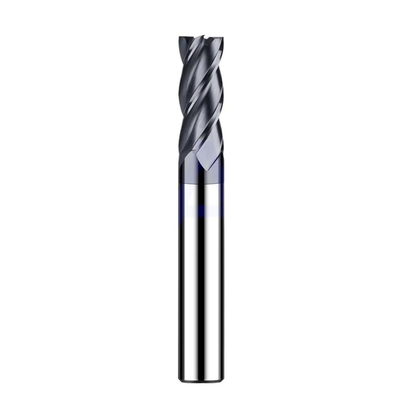 1 szt. HRC55 4 flet Nano powłoka stal wolframowa frez czołowy z węglika spiekanego narzędzia do obróbki CNC frezowanie ze stali nierdzewnej 1-20 m(10x25Cx10Dx75L)