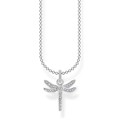 Kette Libelle Thomas Sabo en argent 925 avec pendentif libellule au design joaillerie raffiné KE2044