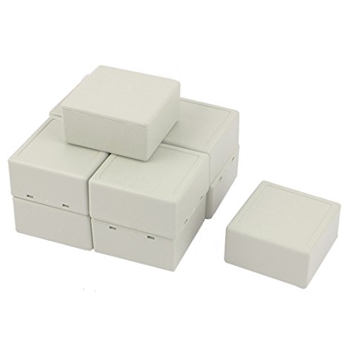 Caja de conexiones eléctrica sellada 56mm x 58mm x 28mm 10 unidades miniatura 1