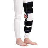 GOOBIX Knieorthese – Gelenkige Wegfahrsperre für ACL-, MCL- und PCL-Verletzungen – für Frauen und Männer – Einstellbare Wiederherstellungsunterstützung für orthopädische Reha, Post-OP,