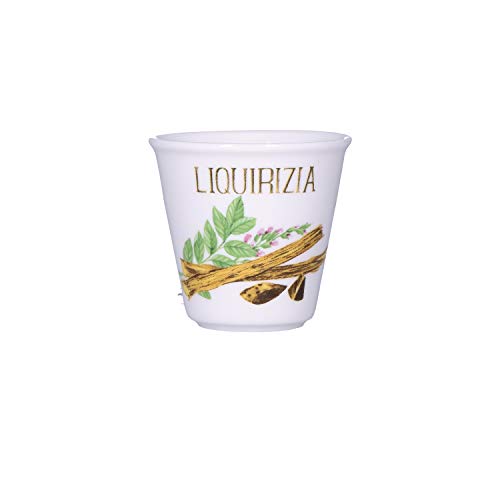 La Porzellan Bianca - Liquorelli Schnapsglas 75 ccm in Geschenkbox Set mit 6 Stück Cover