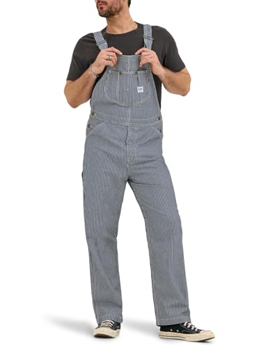 Lee Men's Workwear Bib Overall, Railroad, Medium
