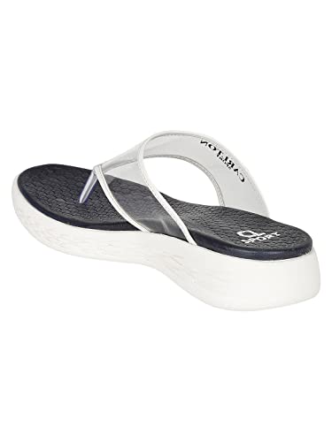 Image of Women's Cl-kan-w-sl01b Navy White Slipper