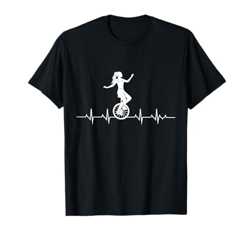 Lustiges Einrad Spruch Design für Einradfahrer Artisten T-Shirt