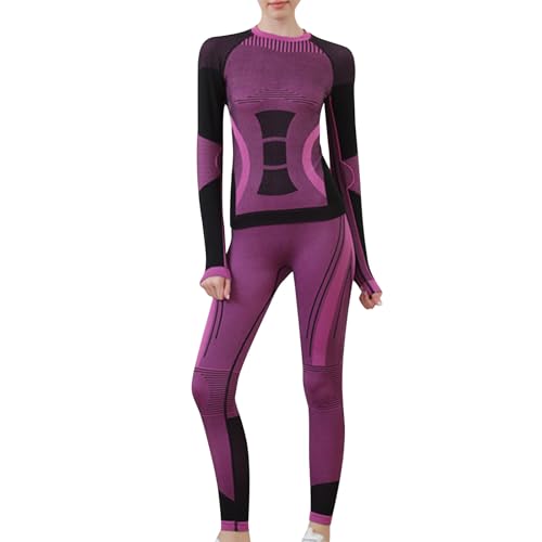 Ensembles de Haut et de Bas D'entraînement pour Femmes Combinaison de Yoga Cycliste Ensemble De Vêtements Femme 2 Pièces Haute élasticité Respirant Legging de Yoga Sportswear Ensembles