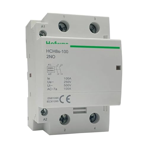 Contrôleur domestique automatique HCH8s-100-2P 100A pour gestion chauffage