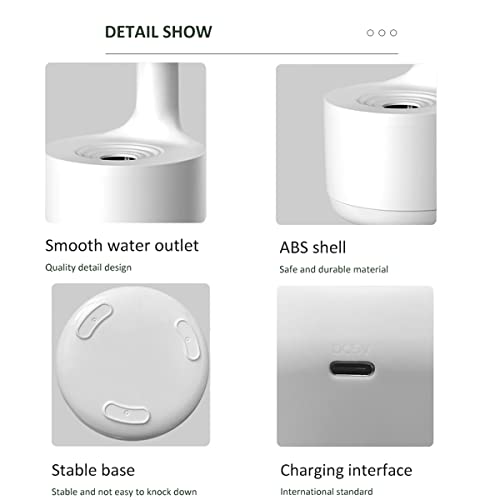 Humidificateurs à brume fraîche anti-gravité avec diffuseur et écran LED - 8