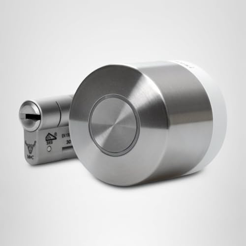 Miniatura 8 de Nuki Smart Lock Ultra, Cerradura Electrónica Von Bluetooth, Wifi Matter, Integración Sencilla En El Smart Home, Abrir La Puerta Con Acceso Remoto, Con 3 Modos De Bloqueo Diferentes