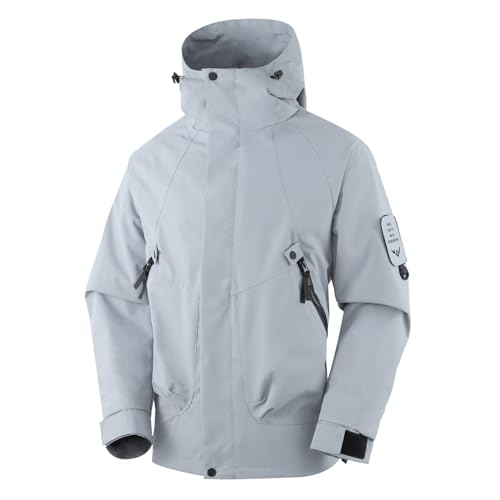 Manteau imperméable homme contre la pluie de montagne fine