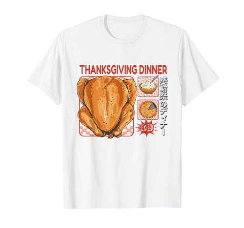 Thanksgiving Dinner Anime Animelover Animelovers Camiseta