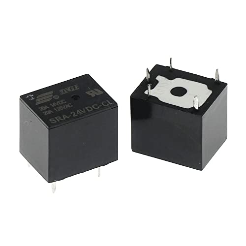 Relais SRA-24VDC-CL 20A évitez les pannes de circuit avec ce modèle PCB 5 broches pour automobile